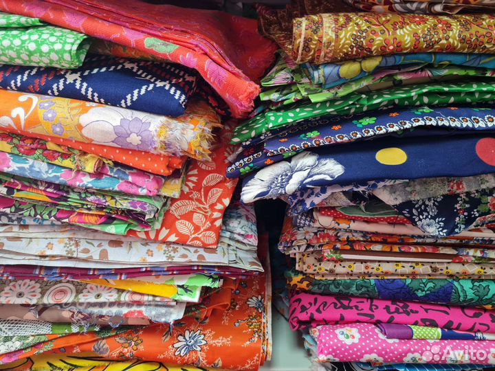 Ситец сатин штапель хлопок СССР