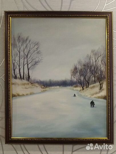 Картина маслом на холсте пейзаж