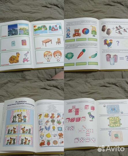 Большая книга заданий по развитию логики малыша