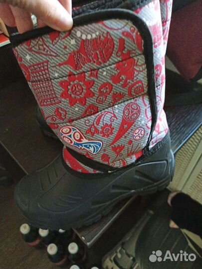 Сапоги резиновые утепленные