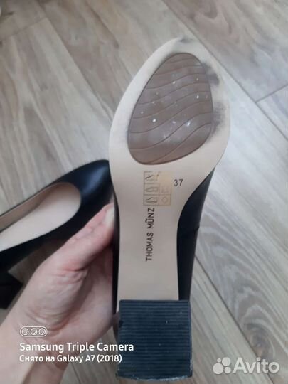 Туфли женские 37 размер натуральная кожа