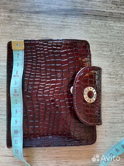 Кошелек и визитница Petek из лаковой кожи