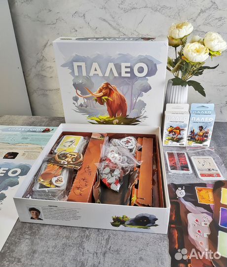 Настольная игра Палео + 2 допа