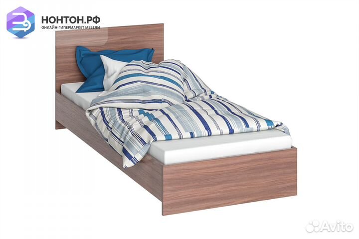 Кровать Ронда 0.8 м ясень шимо тёмный