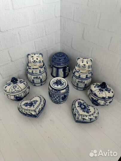 Набор гжель