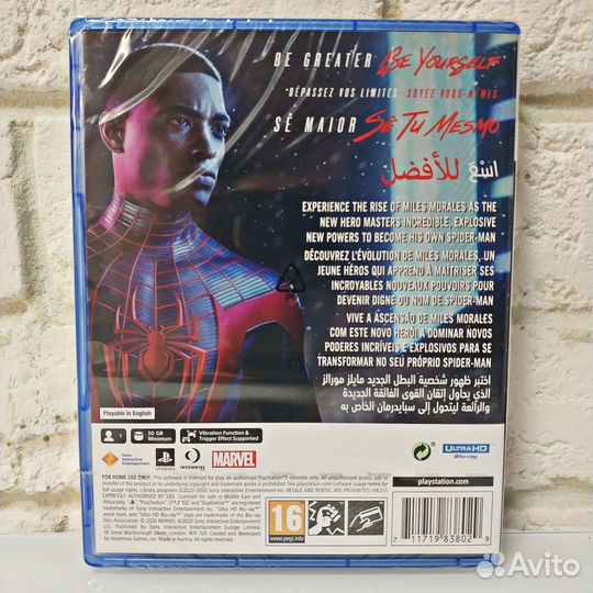 Spider-Man: Miles Morales PS5 новый