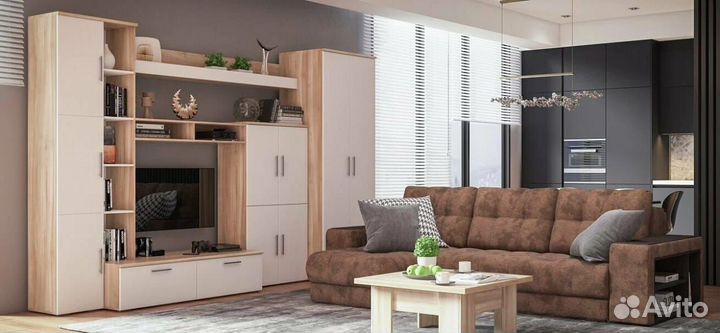 Стенка в гостиную Мальта