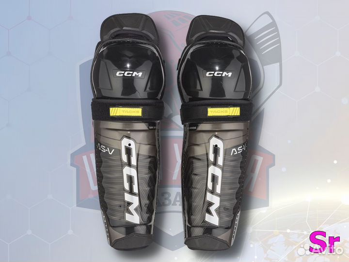 Щитки хоккейные 13 размер CCM Tacks ASV