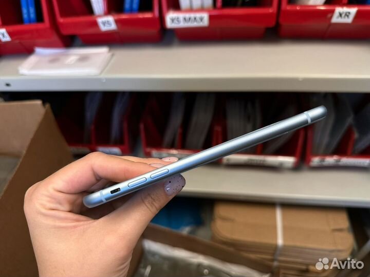 Корпус iPhone XR синий (Арт.55368)