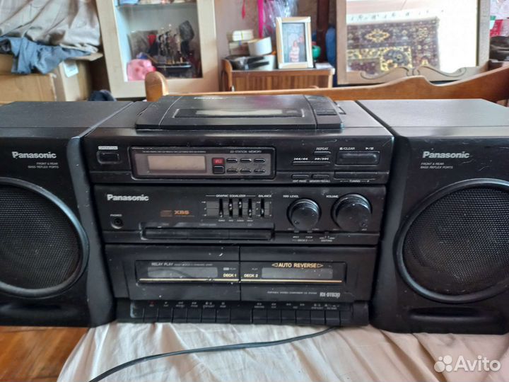 Магнитофон panasonic rx-DT630