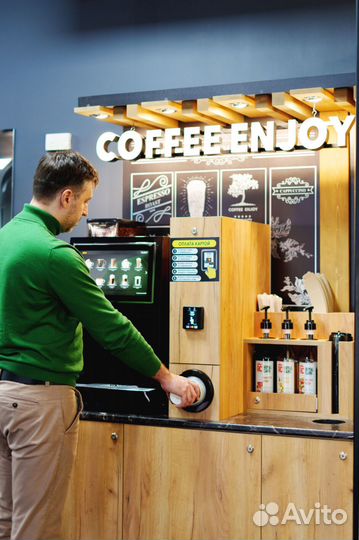 Кофейня самообслуживания на базе Jetinno JL24