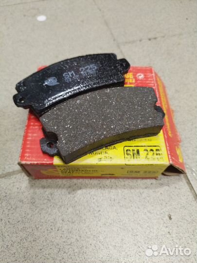 Колодки тормозные перед к-т Fiat Panda