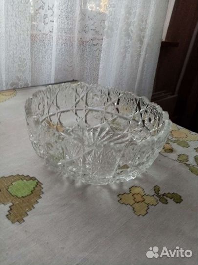 Хрустальная ваза СССР