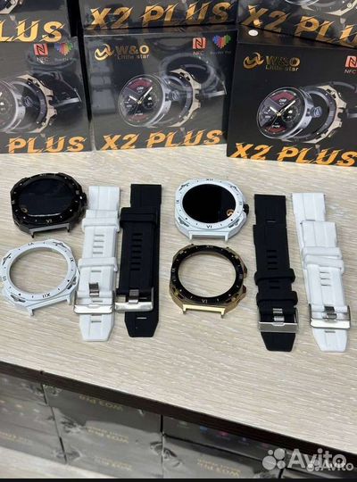 Смарт Часы X2 plus круглые