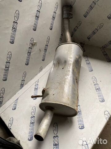 Глушитель peugeot 1007