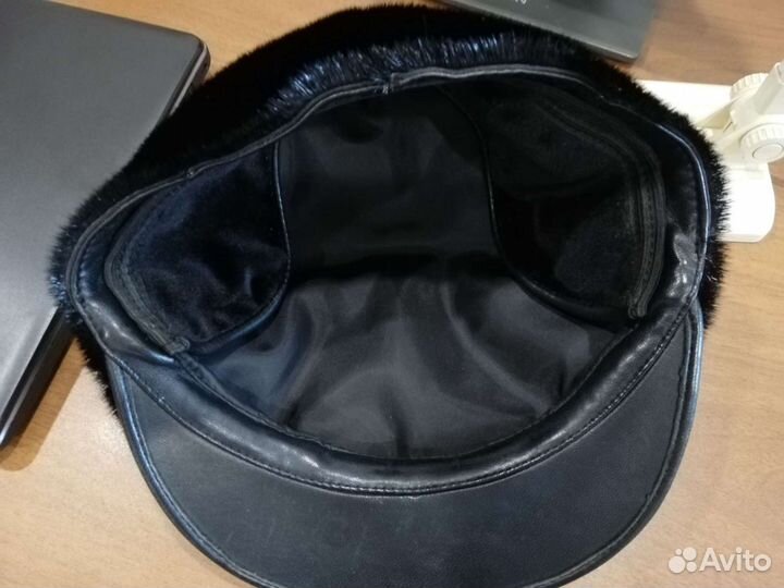 Меховая мужская кепка