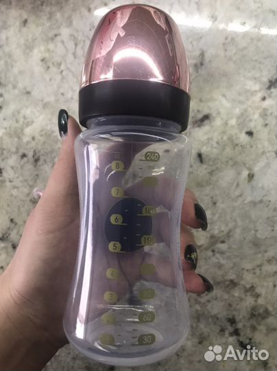 Бутылочка и соска новый набор