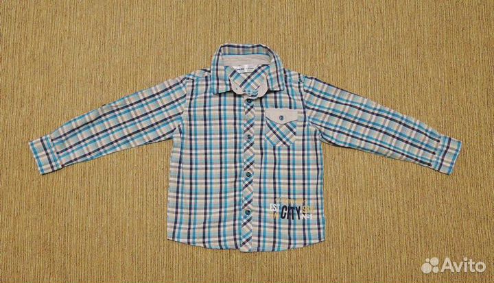 Рубашка на мальчика 104