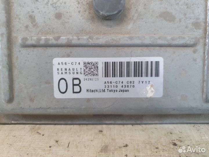 Блок управления двигателем Nissan Almera classic