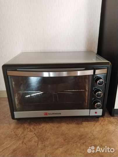 Электрическая печь-ростер, с вертелом-грилем