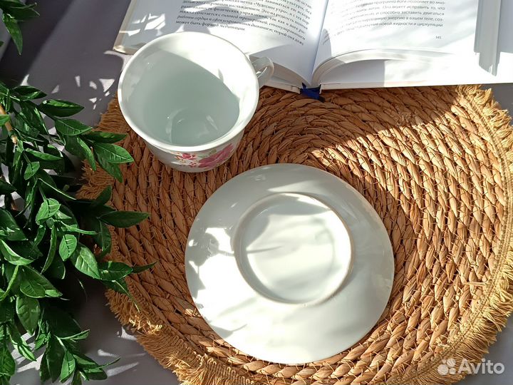 Чайная пара фарфор