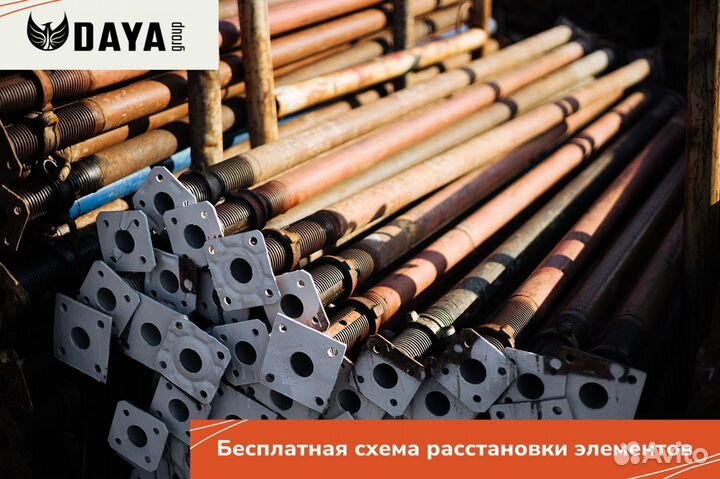 Стойки телескопические для опалубки перекрытий