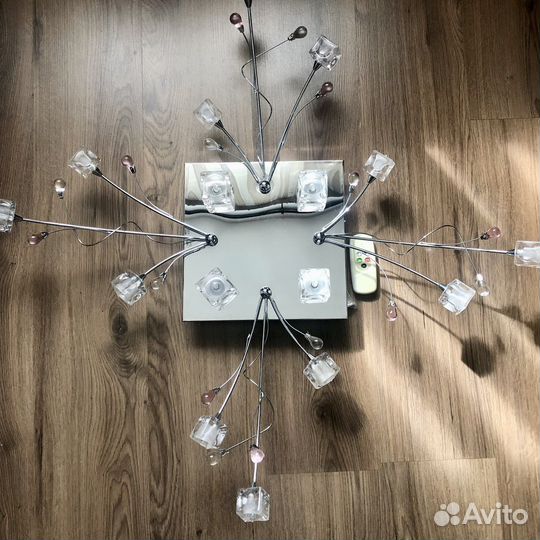 Люстра потолочная бу