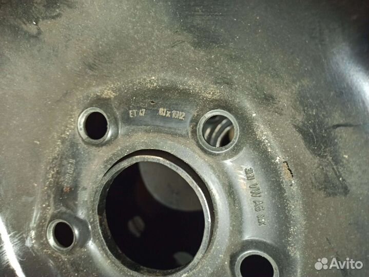 Железные диски vw