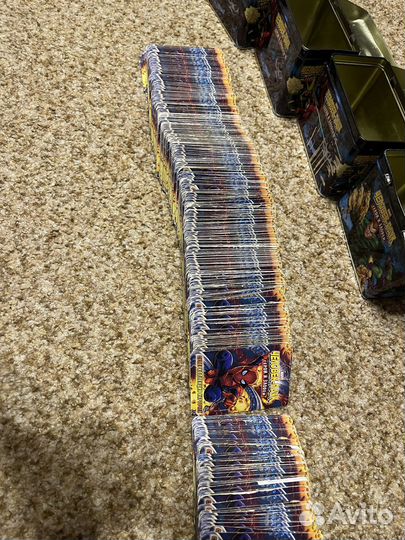 Карточки человек паук 1 серия