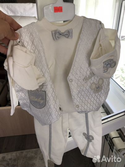 Комплект на выписку для мальчика