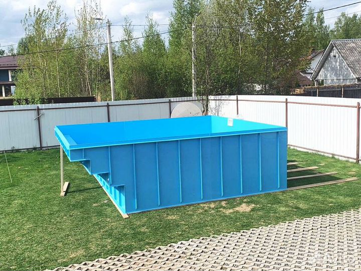 Бассейн пластиковый 5x4