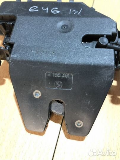 Замок багажника bmw e46 седан