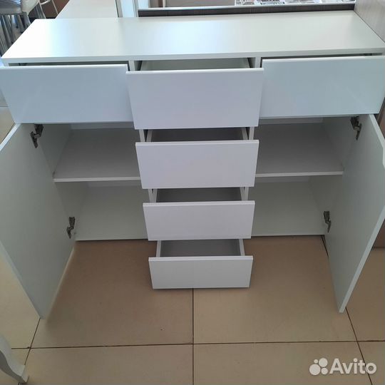 Комод белый глянец новый