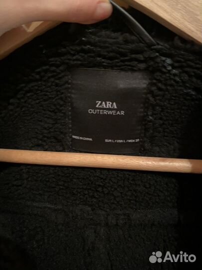 Дубленка zara