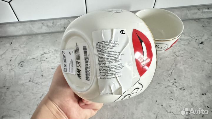 Чаша и кружка H&M Home новые