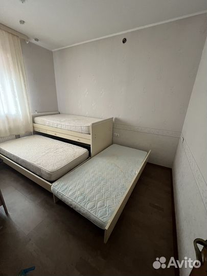 Двухъярусная кровать выдвижная с ящиками