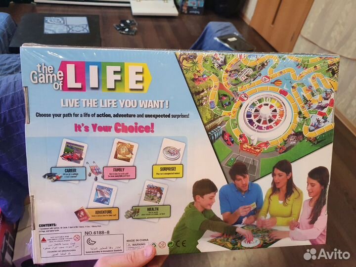 Новая (в пленке) настолка Игра в жизнь