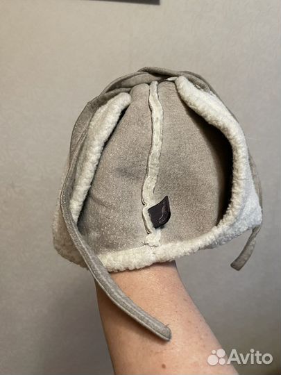 Шапка ушанка kangol