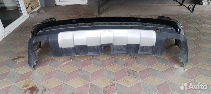 Задний бампер на mercedes w164