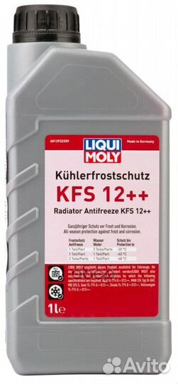 21134 Антифриз G12++ liqui moly Kuhlerfrostschutz