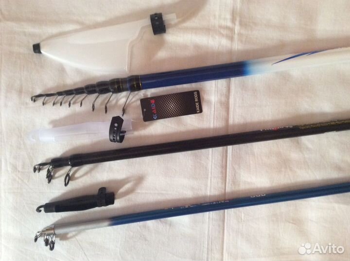 Удочки рыболовные С кольцами