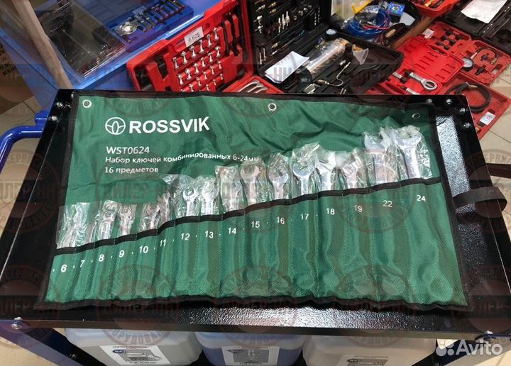 Набор ключей комбинированных 6-24мм WST0624
