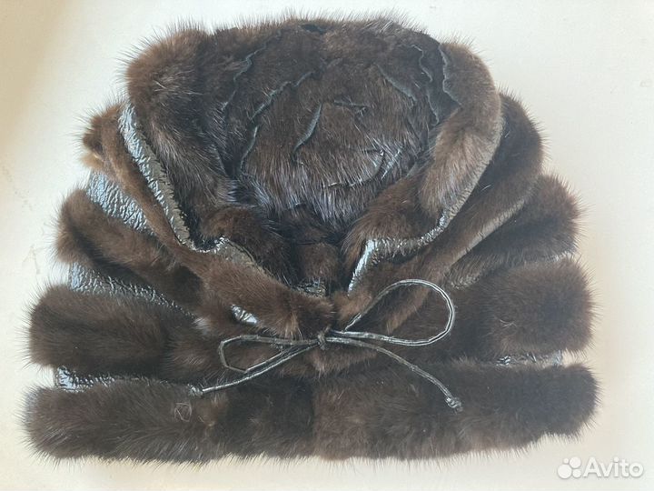 Шапка норковая женская бу