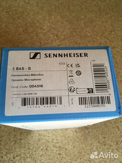 Sennheiser микрофон E845-S