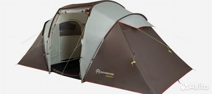 Палатка 4 места 2 комнаты