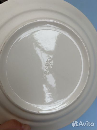 Тарелка зик конаково редкая