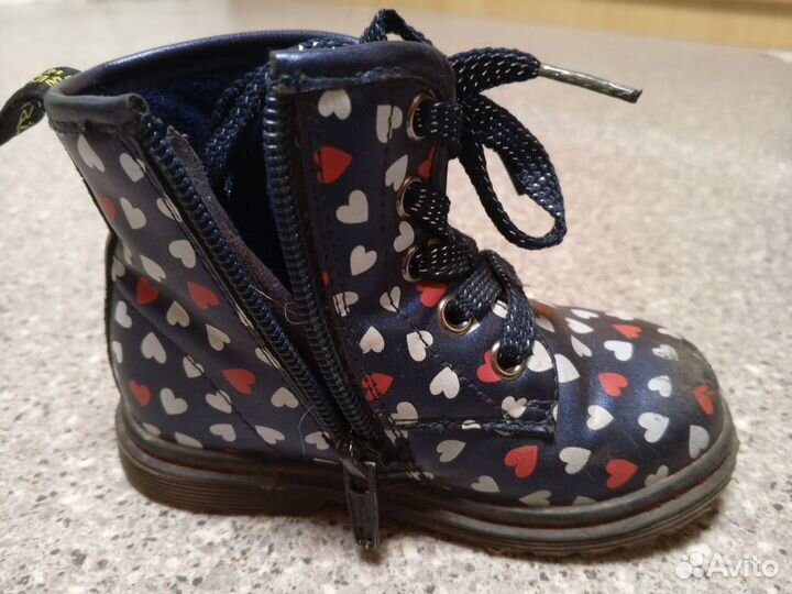 Ботинки демисезонные для девочки 24 размер
