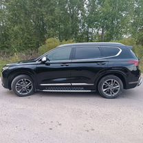 Hyundai Santa Fe 2.2 AT, 2019, 94 000 км, с пробегом, цена 3 200 000 руб.