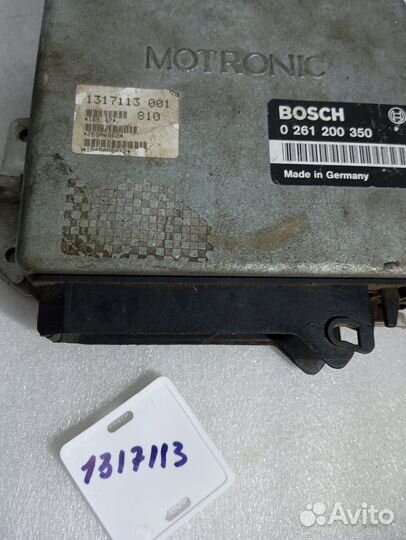 Базовый эбу DME BMW 1317113/12141317113