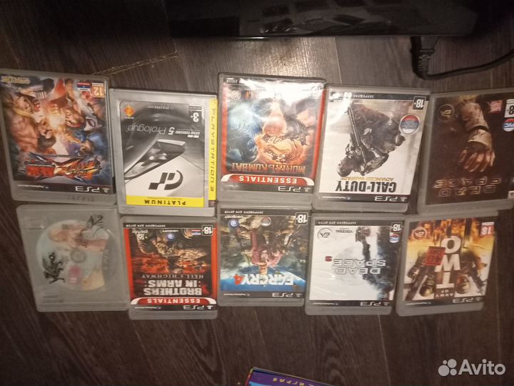 Игровая приставка ps3 с играми